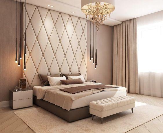 Top 15 mẫu công trình phòng ngủ  Tấm ốp tường nhựa PVC